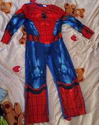 Strój Spider-Man marvel 116 cm mięśnie