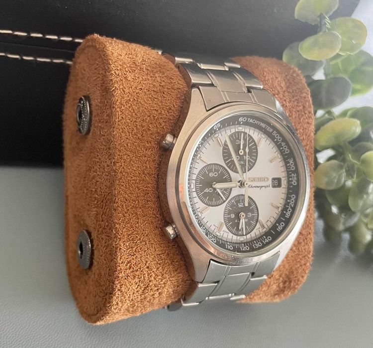 Seiko Panda Chronograph 7T32