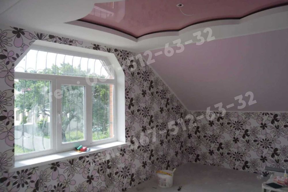 Поклейка обоев / Шпаклевка стен / Покраска стен / Поклейка шпалер Киев