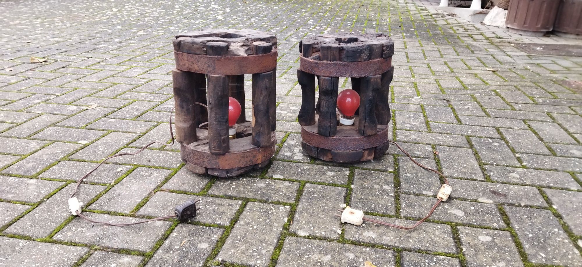 Candeeiros de mesa artesanais