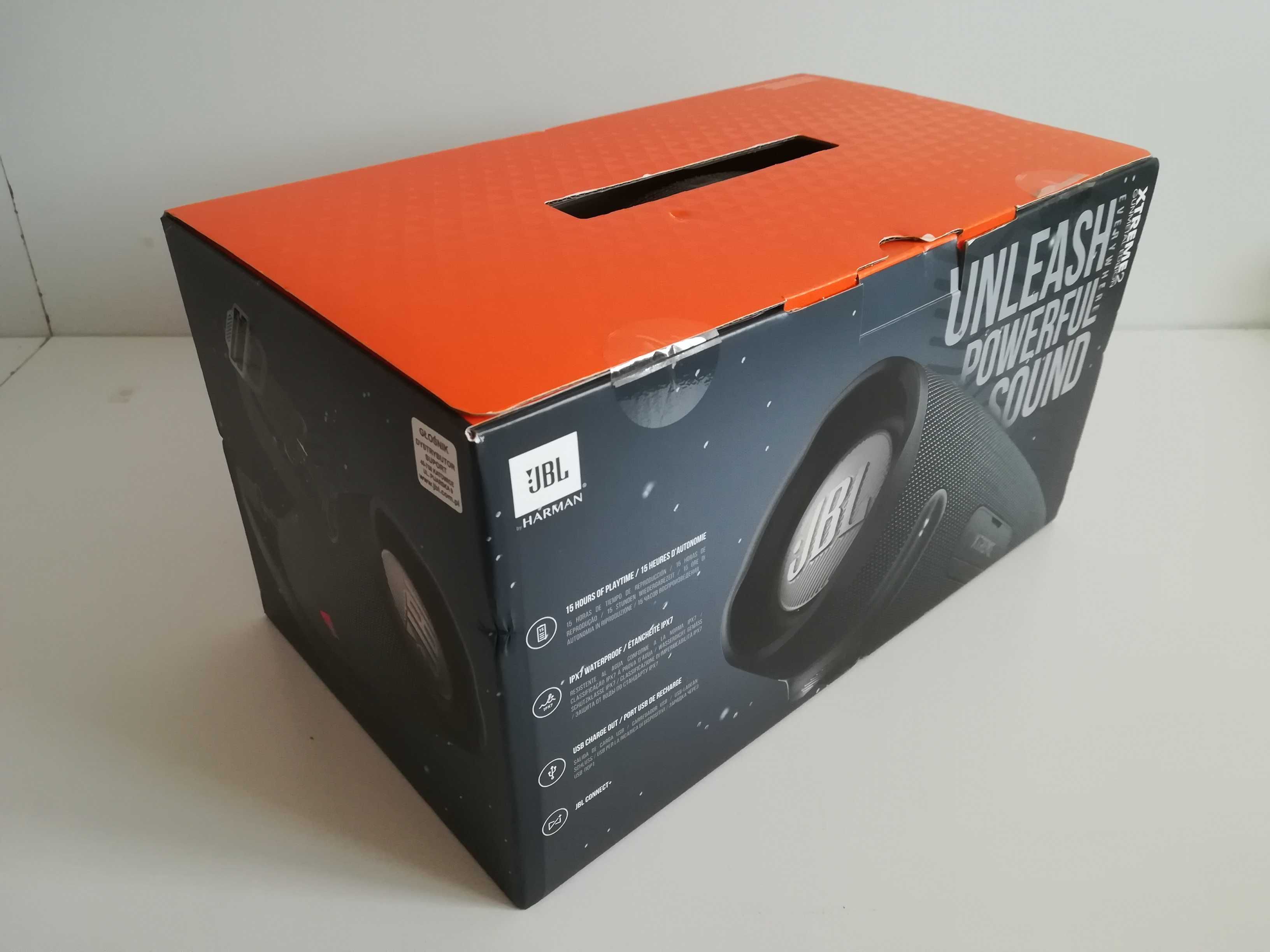 Karton pudełko po głośniku JBL xtreme 2