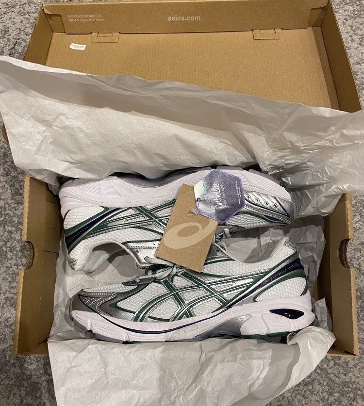 Оригинальные Кроссовки Asics GT-2160 White Silver Green Original