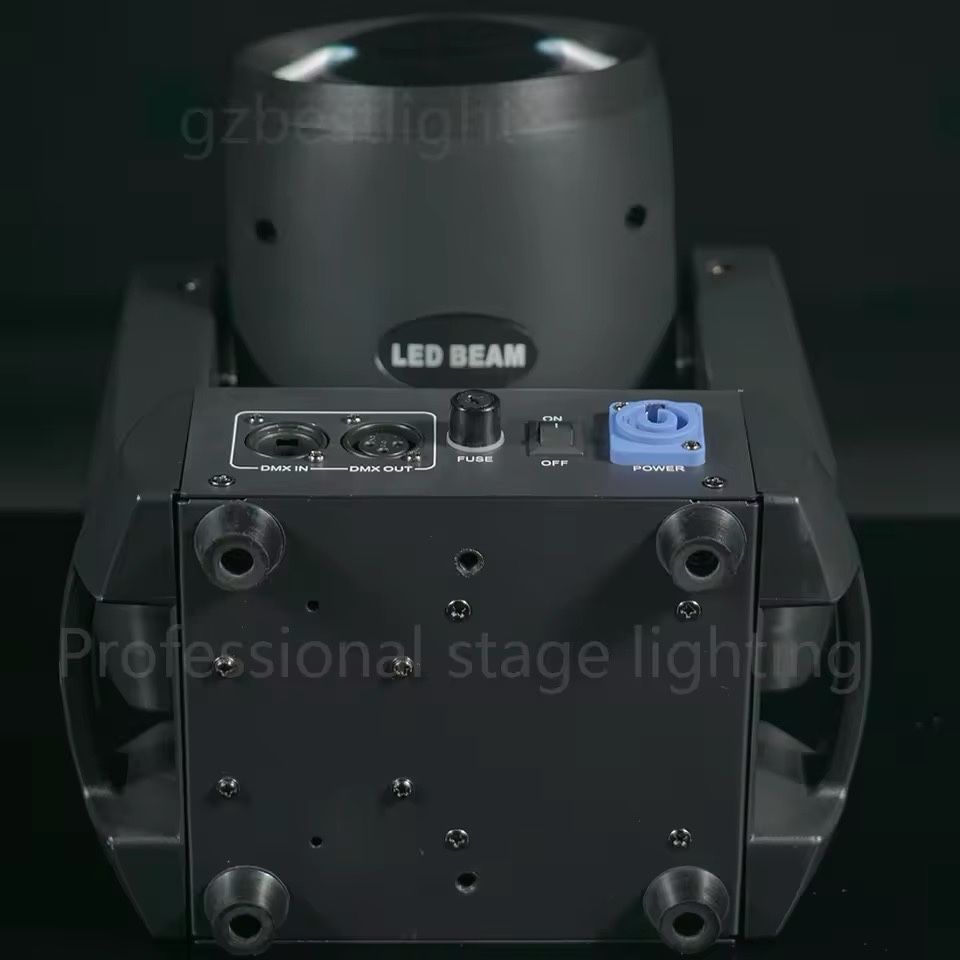 Głowa ruchoma 120w RGBW 7 kolorów Ring LED Beam Nowa! DMX, Auto, Sound