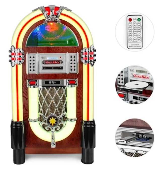 Szafa grająca RETRO Graceland Auna CD MP3 F-441