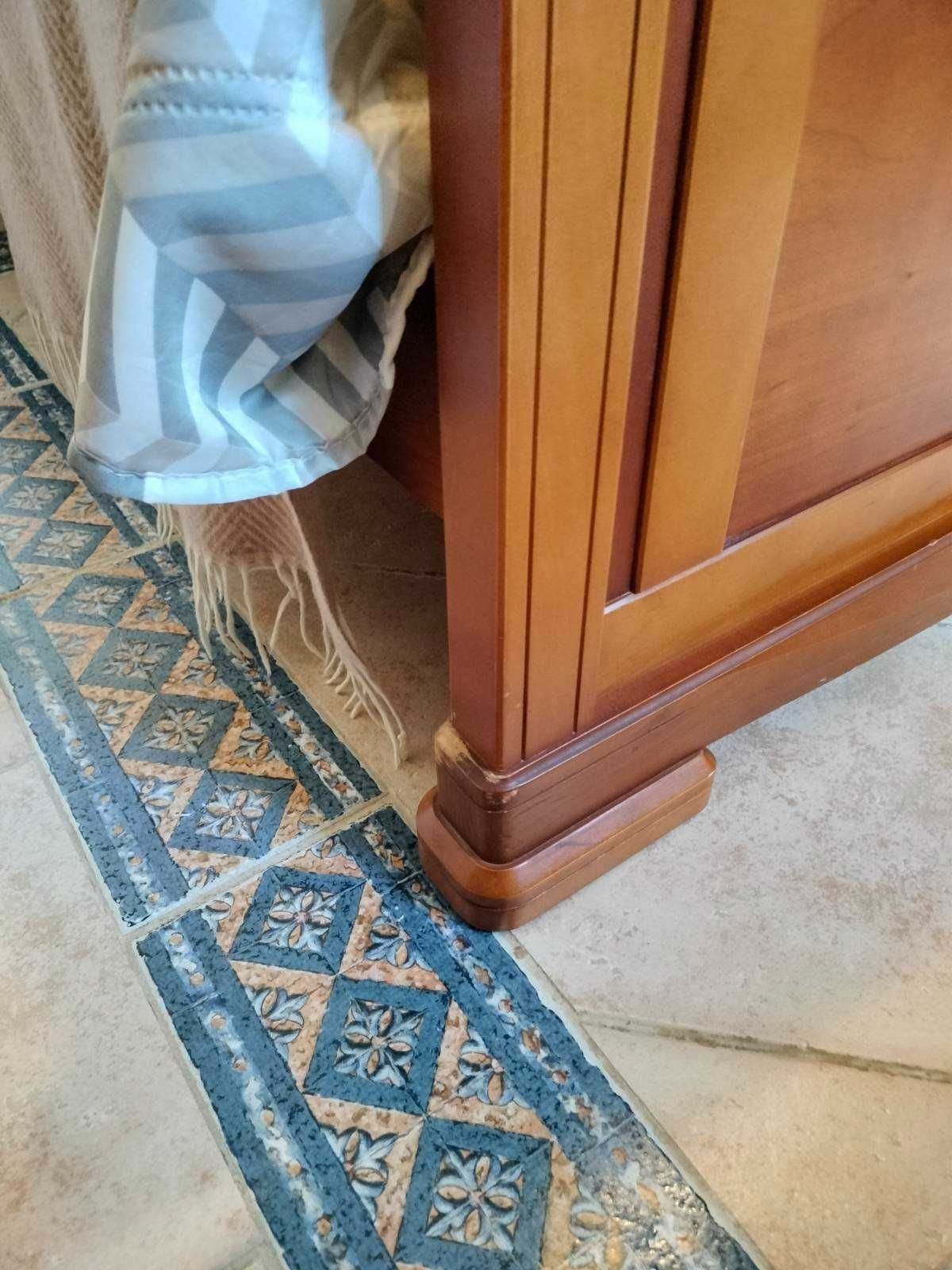 Conjunto quarto de solteiro cerejeira com colchão!