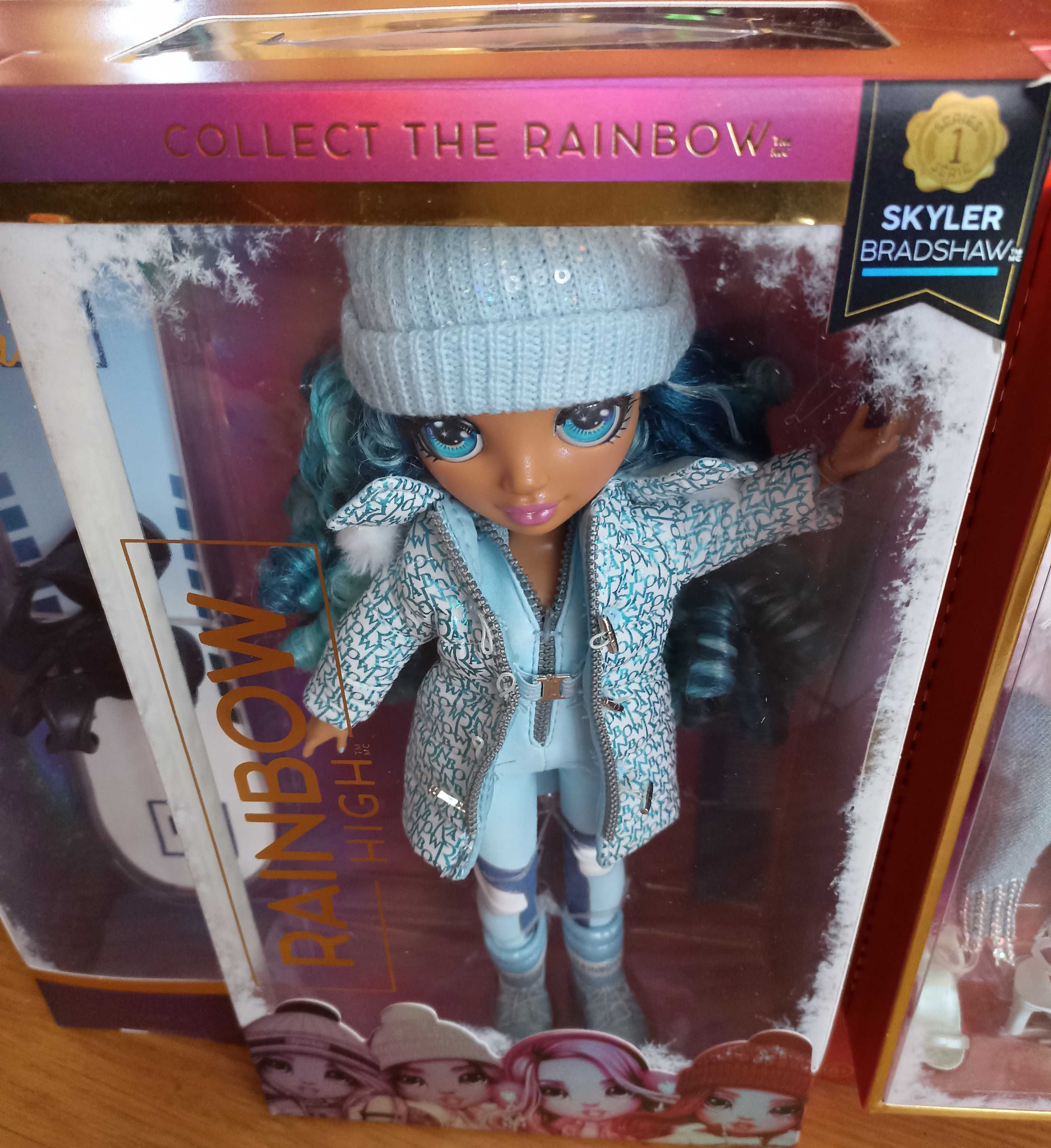 Lalka Rainbow High Winter Skyler Bradshaw edycja zimowa NOWA