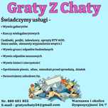 Wywóz gabarytów , gratów , mebli , śmieci , gruzu , demontaż