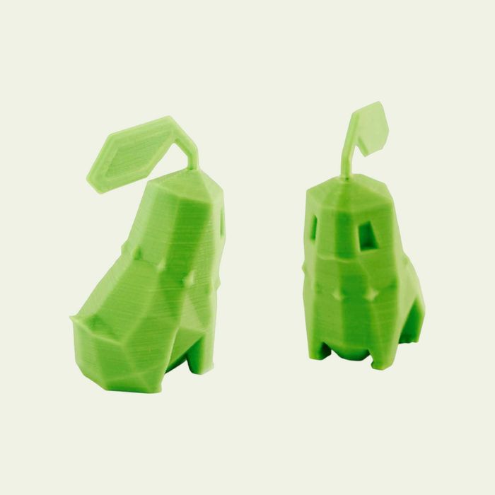 Figura Chikorita Low Poly 3D - Colecionável Pokémon Erva