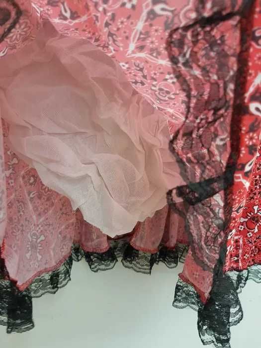 Sukienka przebranie piratka z czapką dla dorosłych rozmiar 46. AF044