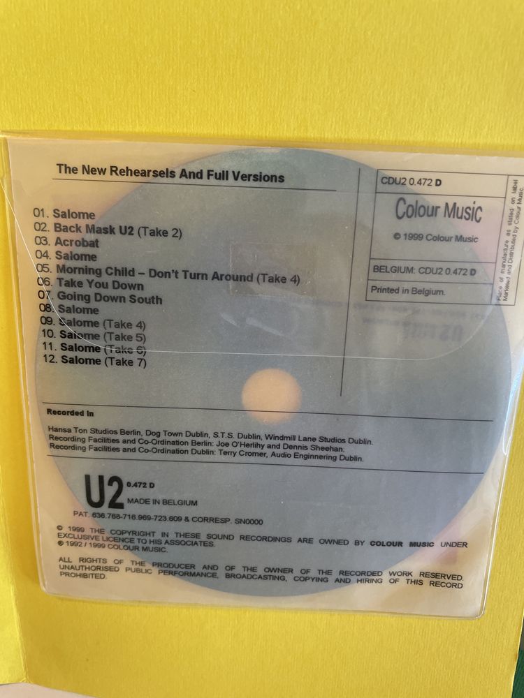 U2 the new rehearsals and full versions