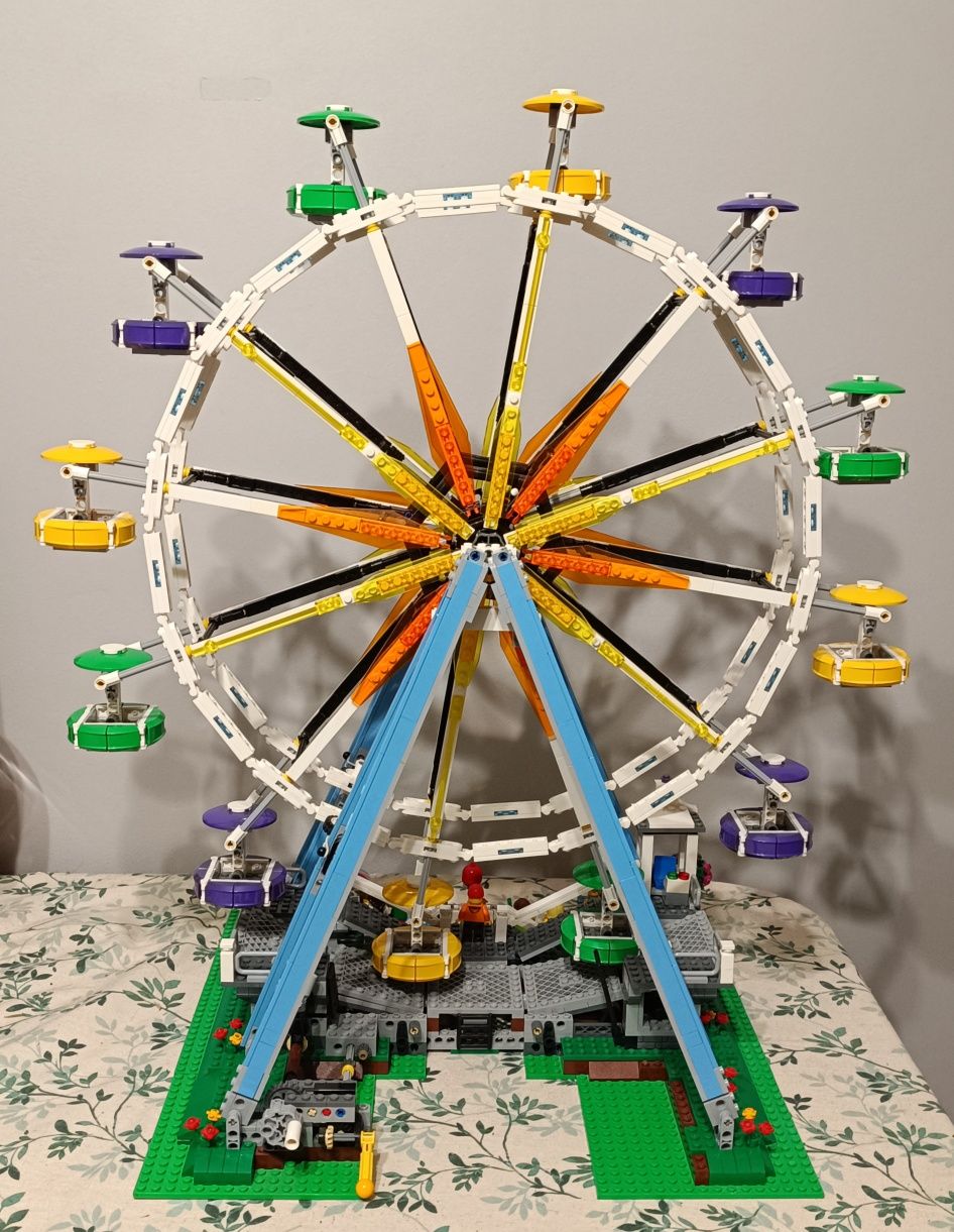 Lego 10247 Diabelski młyn Ferris Whell+ gratis silnik