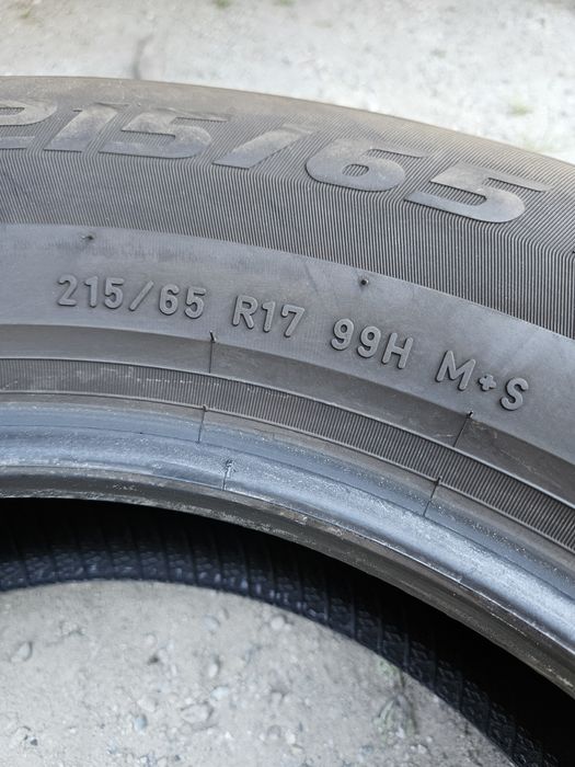 4szt 215/65/17 Pirelli 5-6.2mm dot3822r ZIMA