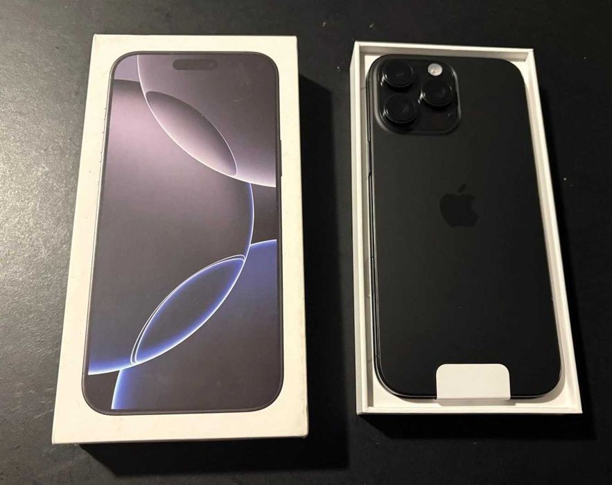 APPLE IPHONE 16 PRO MAX 256GB BLACK