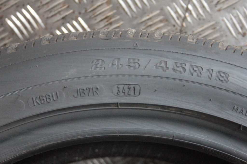 245/45/18 Dunlop Winter Sport 5 245/45 R18 100V XL 2x8mm