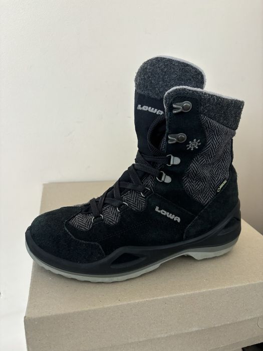 Lowa calceta gore tex шкіряні термо черевики 37