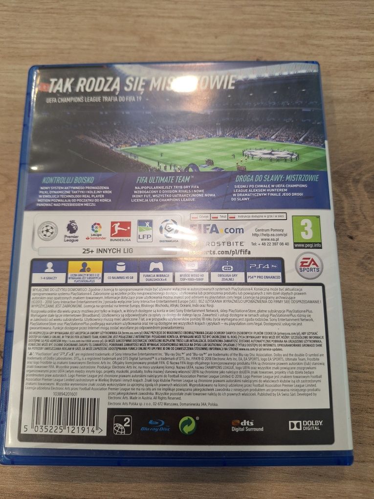 FIFA 19 PL PlayStation 4