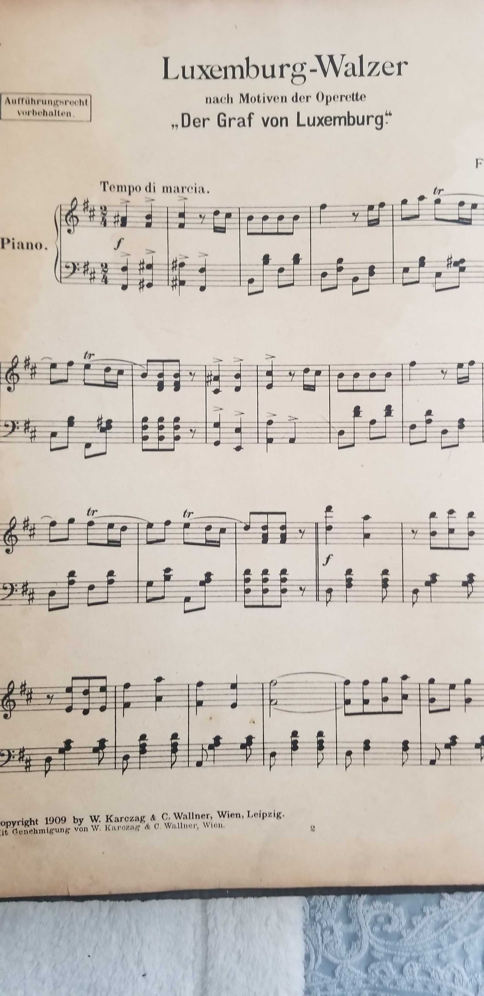 Musikalifche Edelsteine Band 2  -- 42 utwory na fortepian  nut z 1909r