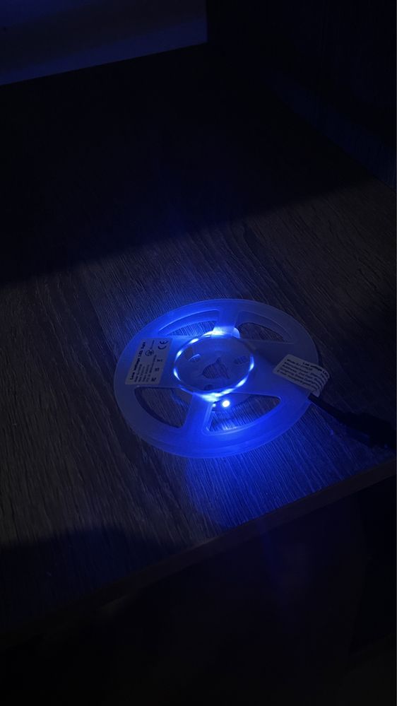 RGB Led Лента 1 м, разные цвета, пульт