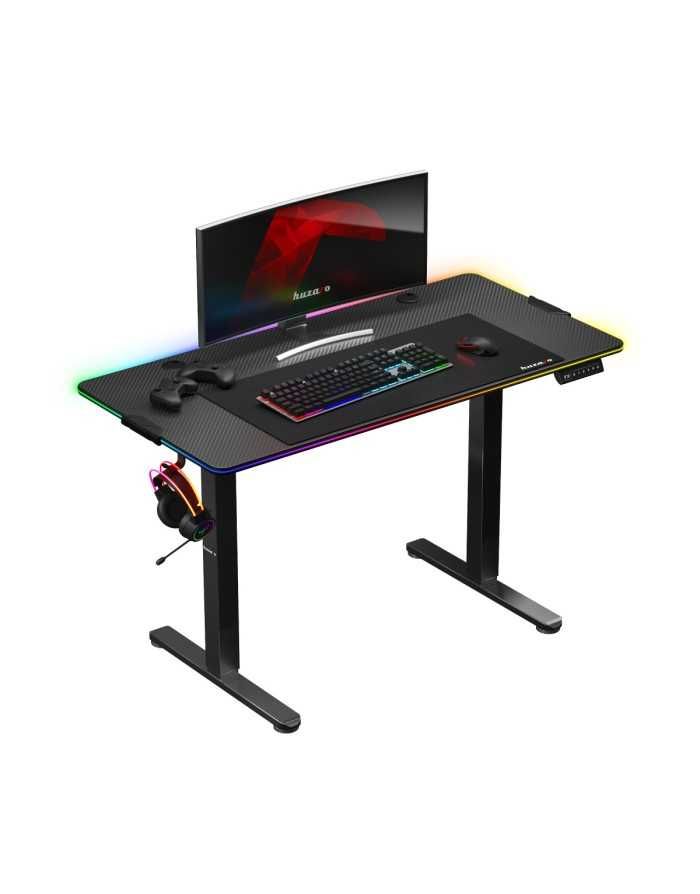 Stół gamingowy Huzaro Hero 8.2 RGB Elektryczny – Jak nowy
