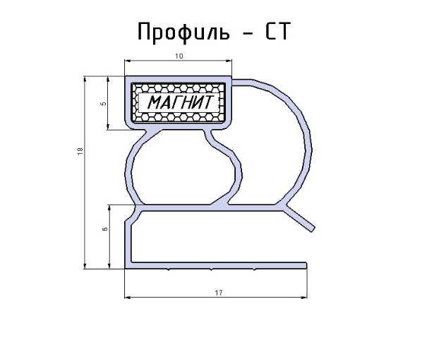 Ущільнювач(уплотнительная резина)до холодильників битових ,промислових