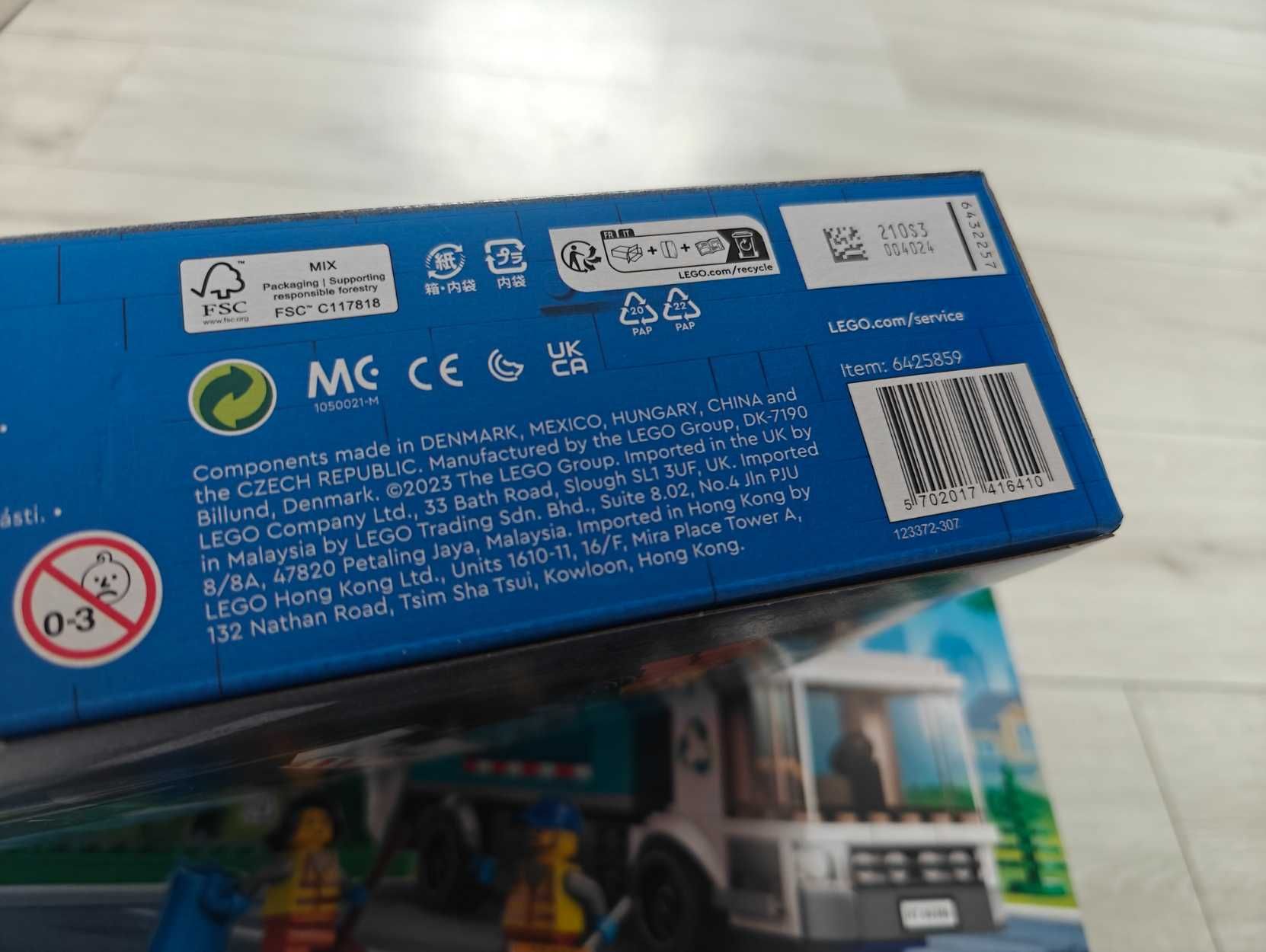 Fabrycznie NOWE LEGO City 60386 Ciężarówka recyklingowa SZYBKA WYSYŁKA