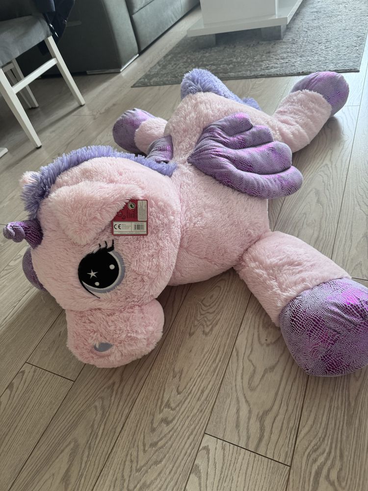 Maskotka Jednorożec Różowy Gigant - 85cm