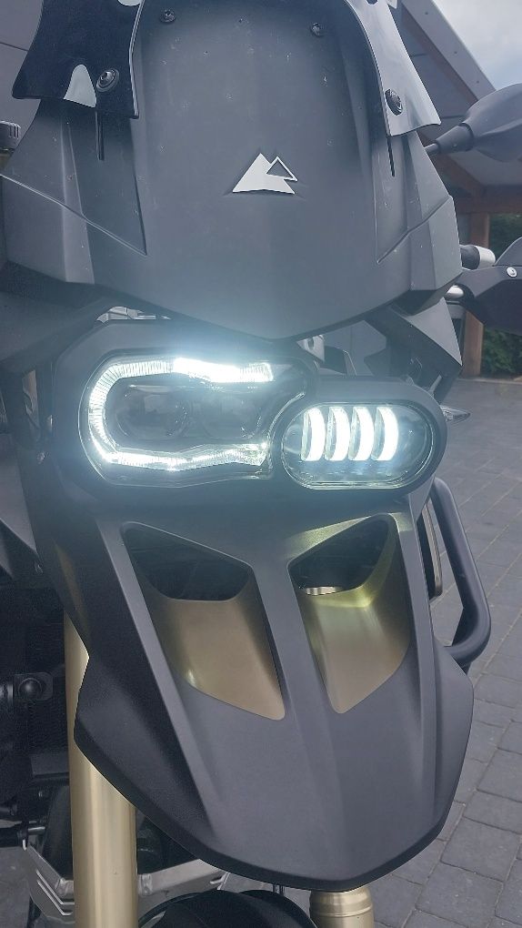 Lampa led bmw f800 gs ledowa f700 f650 homologacja e9
