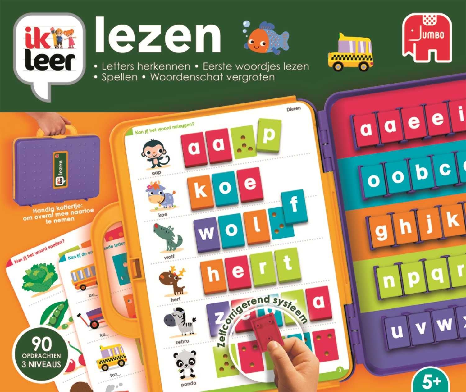Uczę się czytać Jumbo Gra edukacyjna od 5 lat niderlandzki
