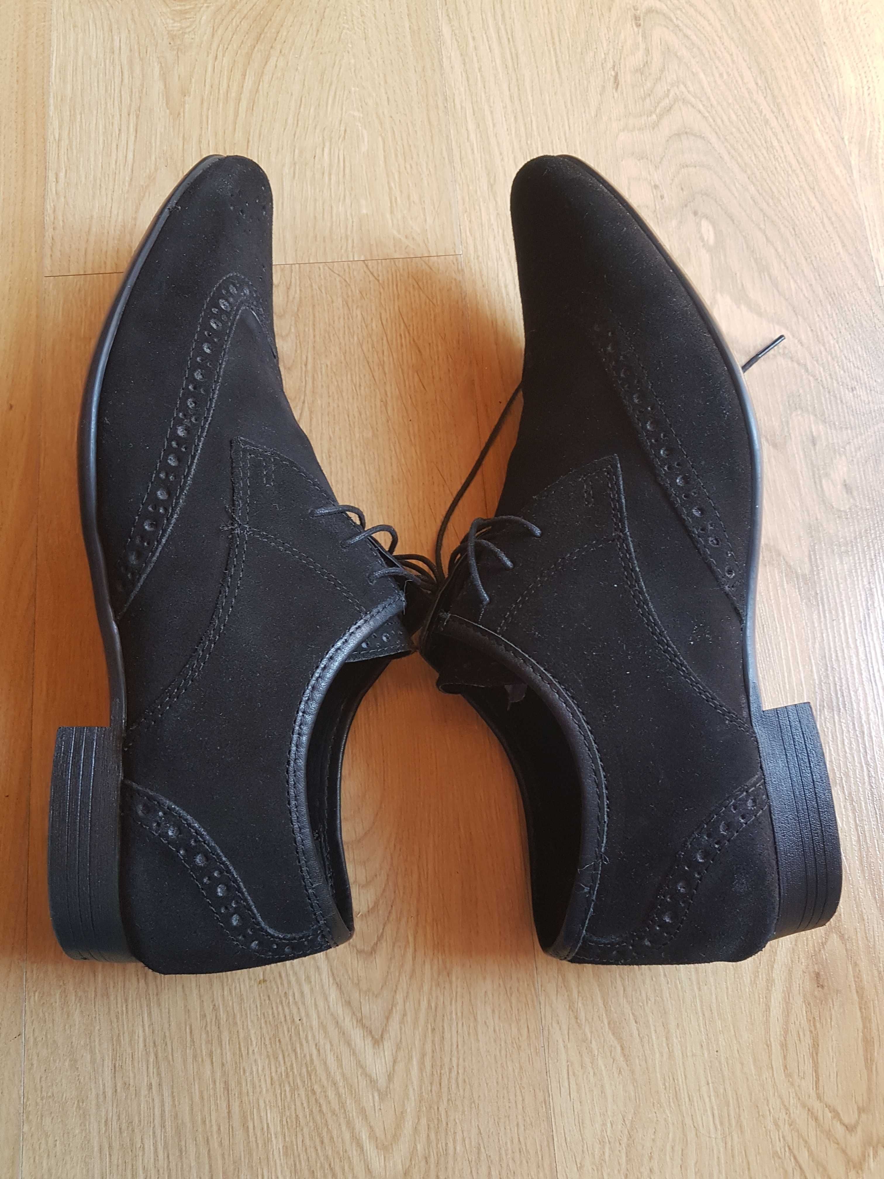 Buty markowe męskie zamszowe ASOS r:44 NOWE eleganckie