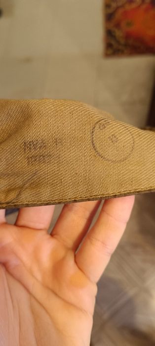 Czapka polowa Nationale Volksarmee NVA / Godło NRD