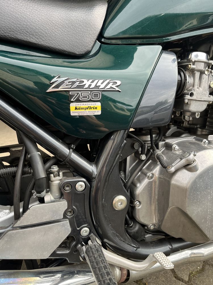 Kawasaki ZR750 ZEPHYR 15570TKM Stan Kolekcjonerski