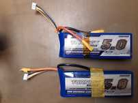 2x bateria akumulator LiPO 5000 mAh Turnigy