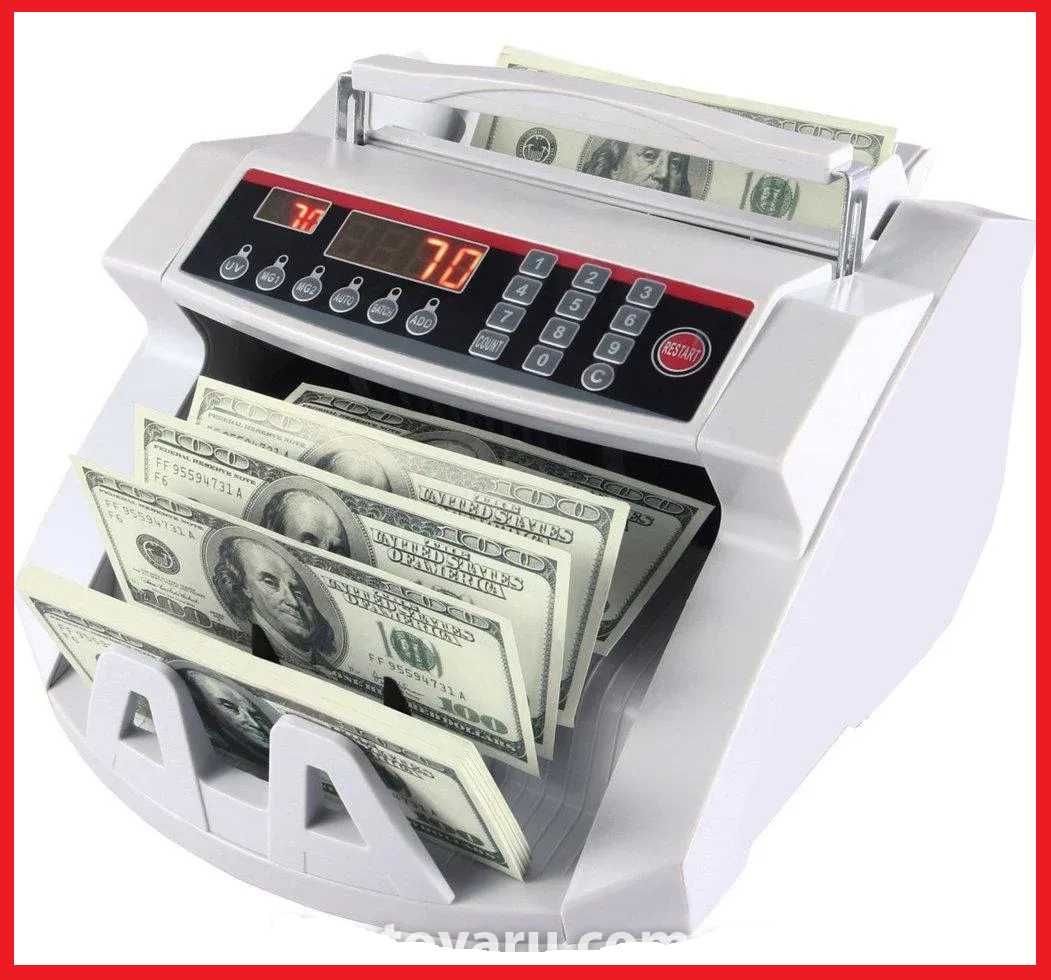 Счетная машинка для денег + Детектор валют Bill Counter 2108 UV