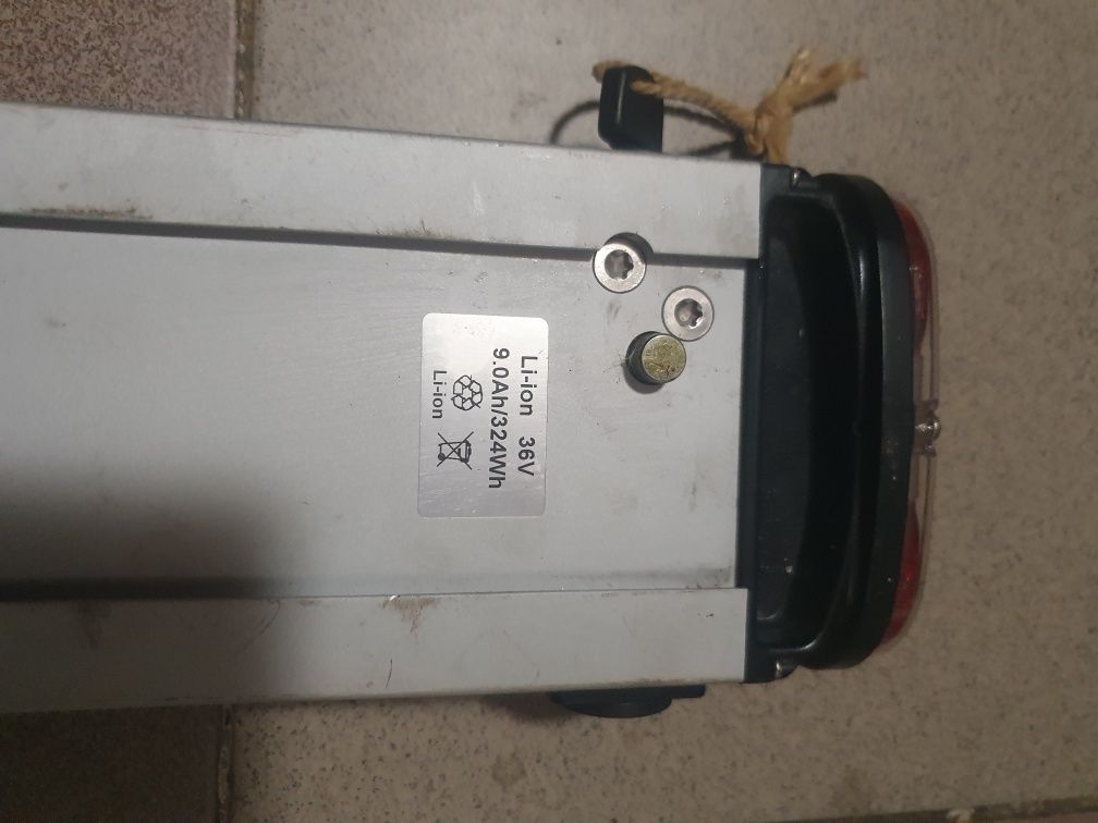 Bateria do roweru elektrycznego pod bagażnik 36 V 9 Ah 324 Wh