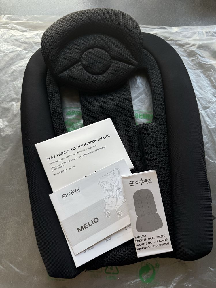 Прогулянкова коляска Cybex Melio Street Real Black