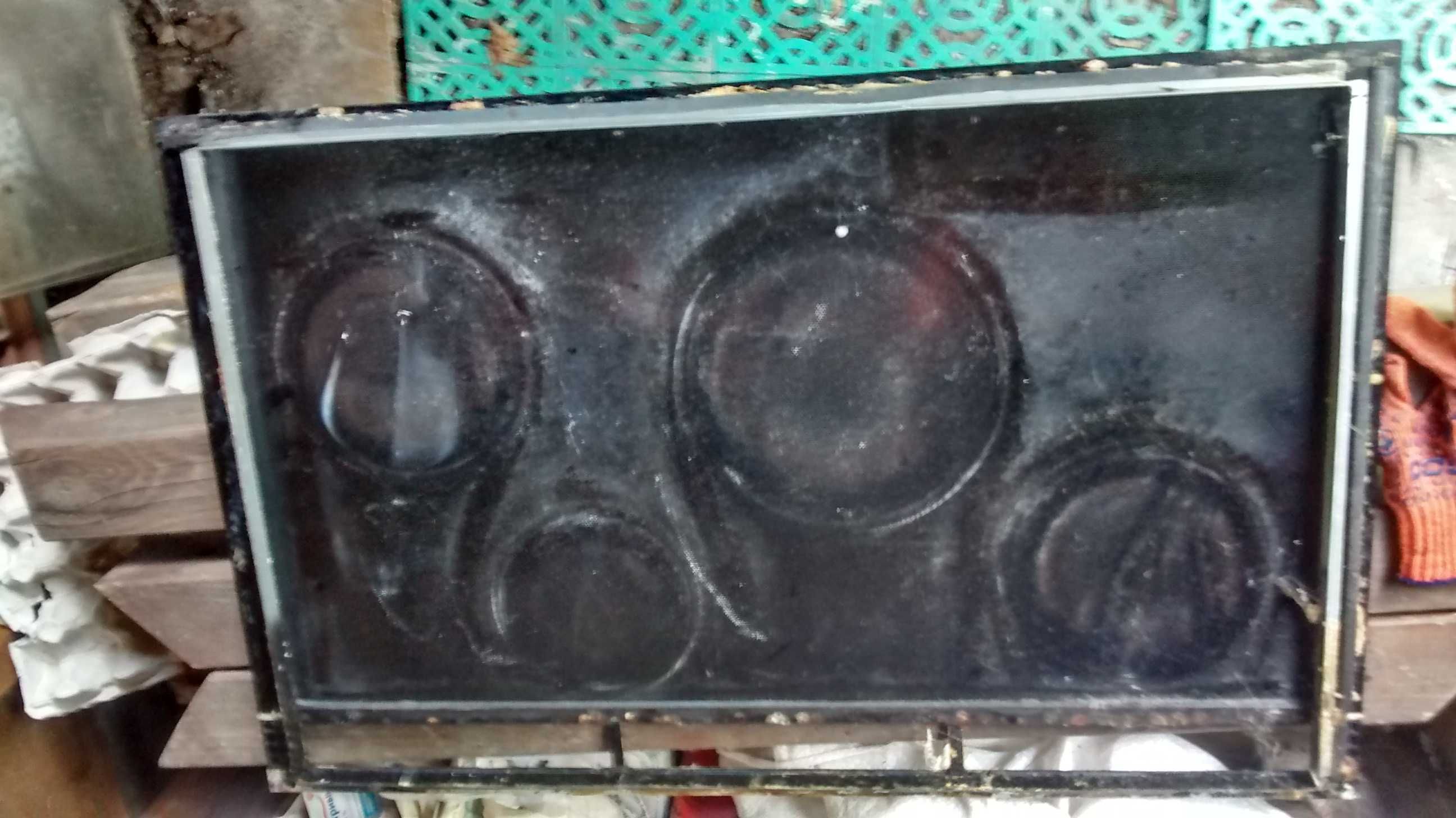Стекло. Варочная поверхность. Газ под стеклом. SOLGAZ.