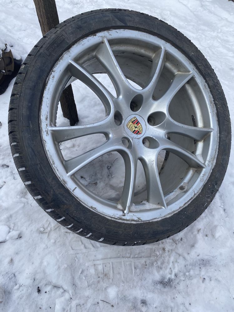Колеса Porshe-4шт комплект, На Зимовій гумі