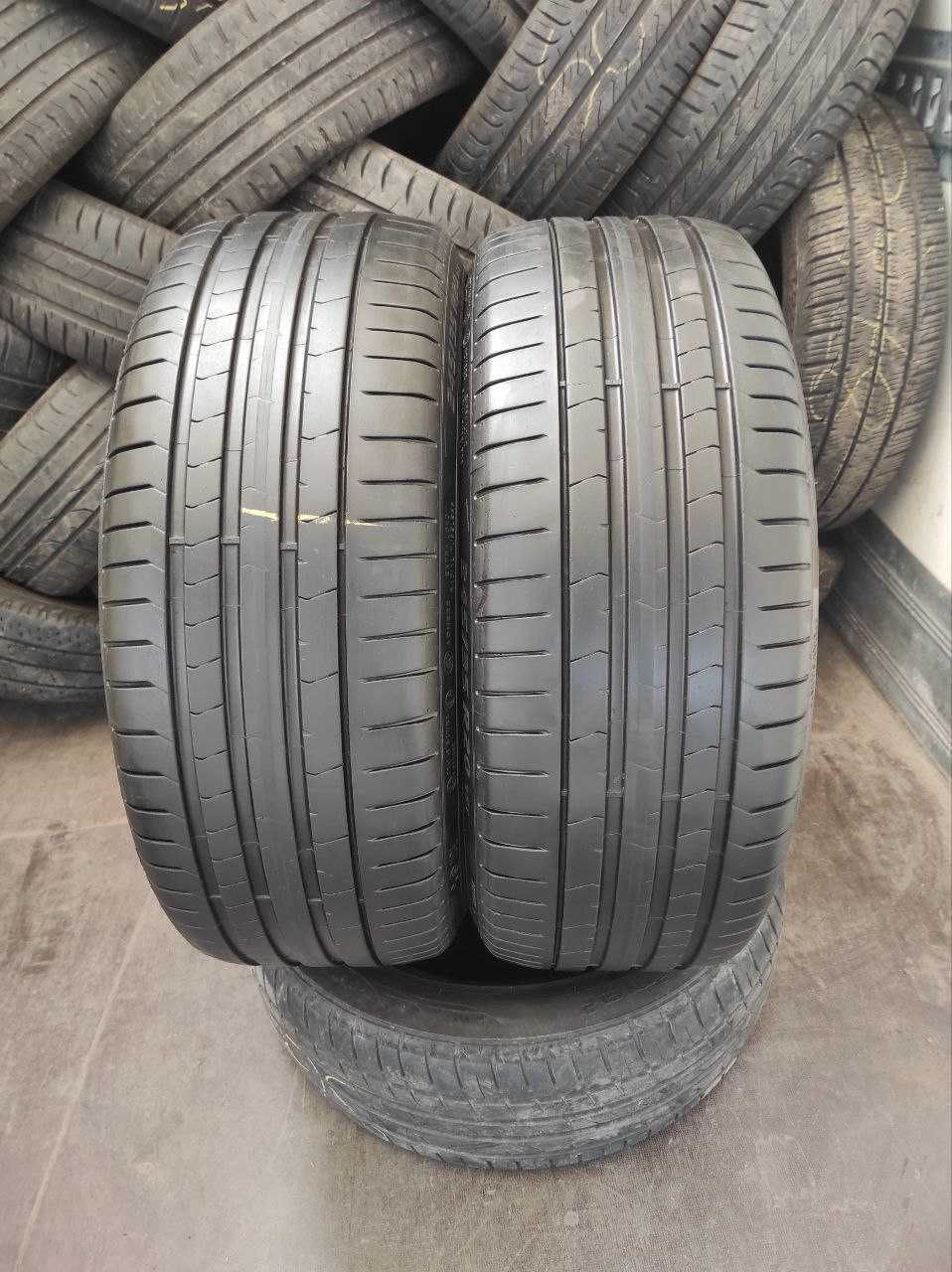 Pirelli P`zero PZ4 245/35r20 made in Germany 2шт, 21год, 5,4мм, ЛЕТО