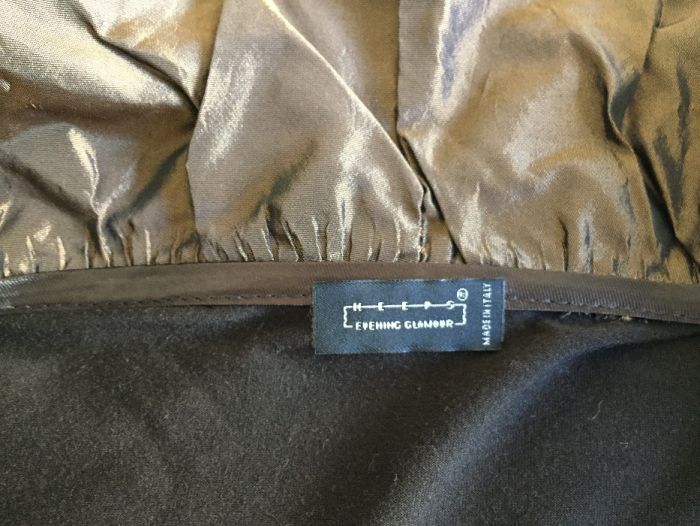 Blusa castanho e dourado -Nova