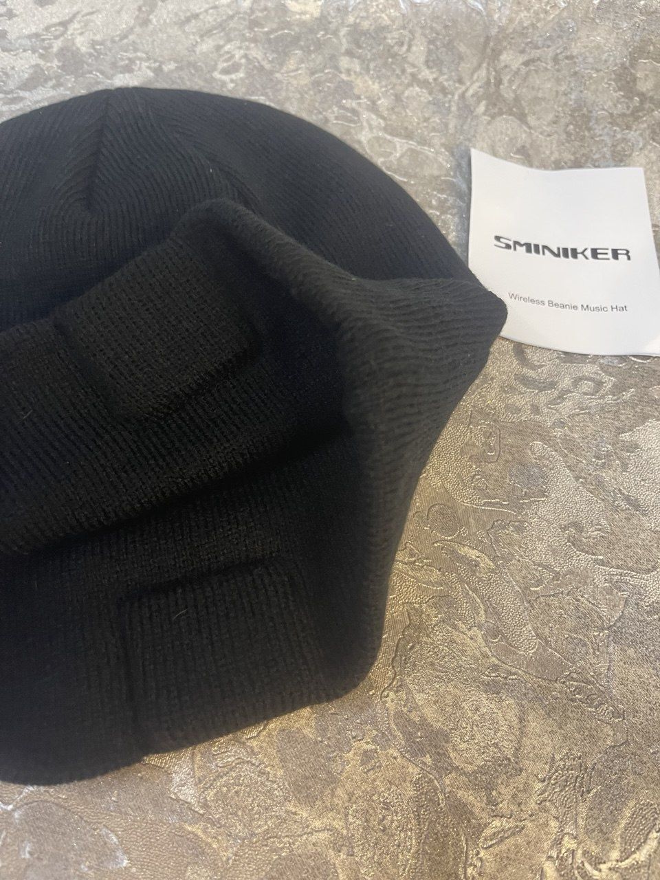 Шапка з bluetooth навушниками Music Hat  Black