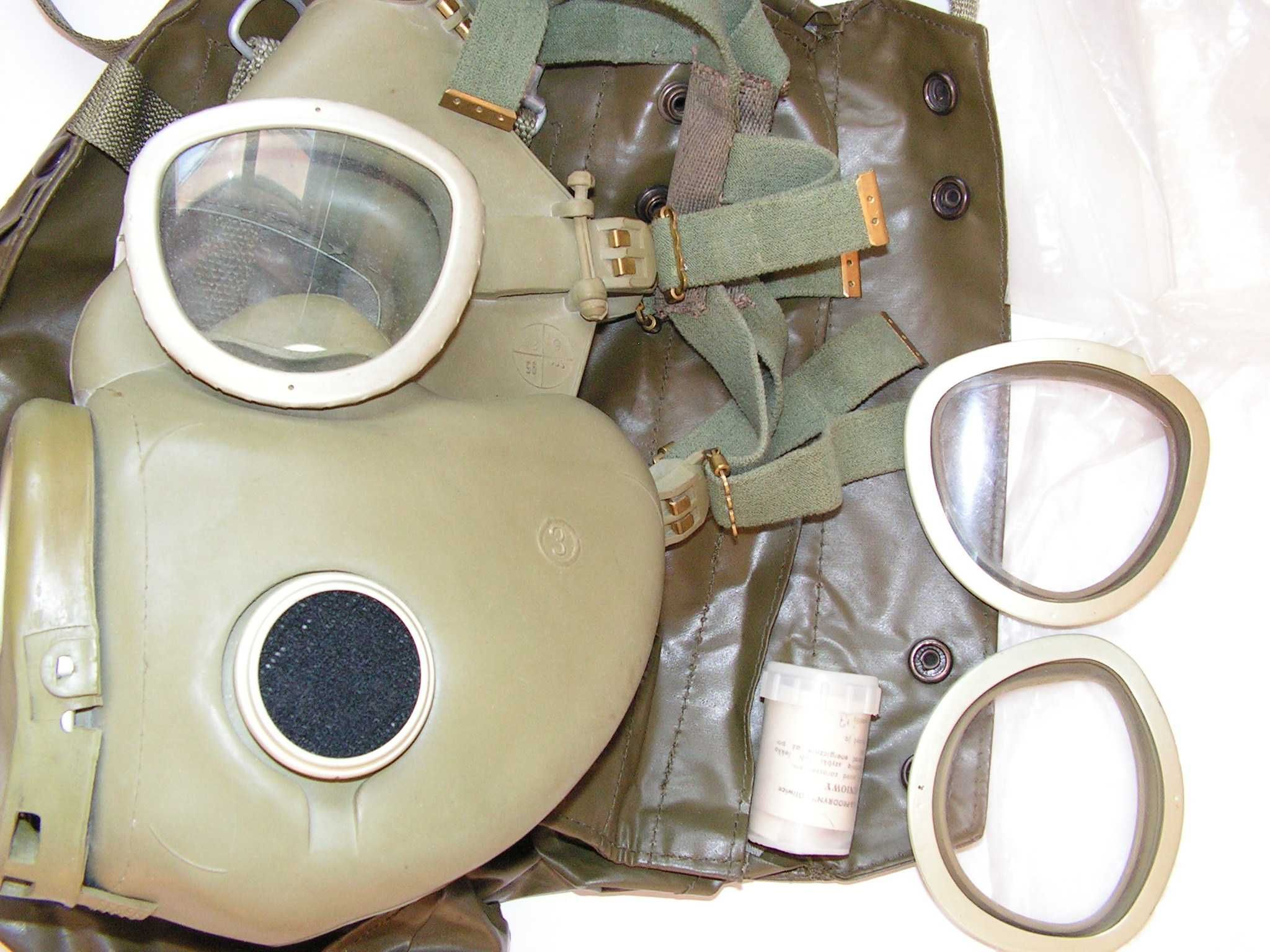 Maska przeciwgazowa MP- 4 Wzór US Army. Torba cerata