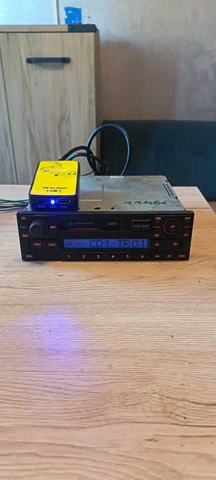 Radio Samochodowe VW Beta ze zmieniarką AUX USB
