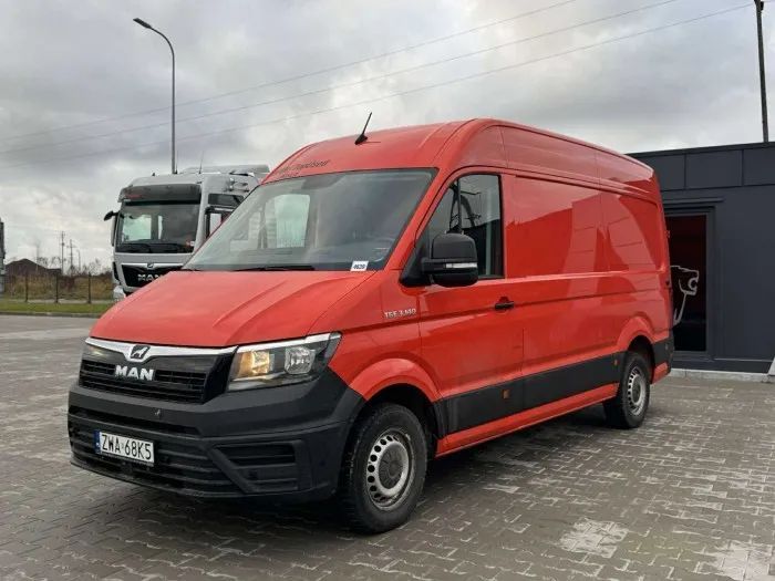 MAN TGE 3.140 FURGON  Numer oferty 4639 / Rok produkcji 2019 / Kamera cofania / Stan idealny
