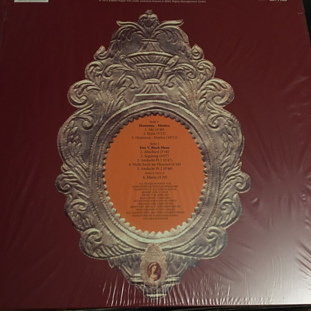 POPOL VUH Hosianna Mantra GER press NM lp winyl krautrock new age