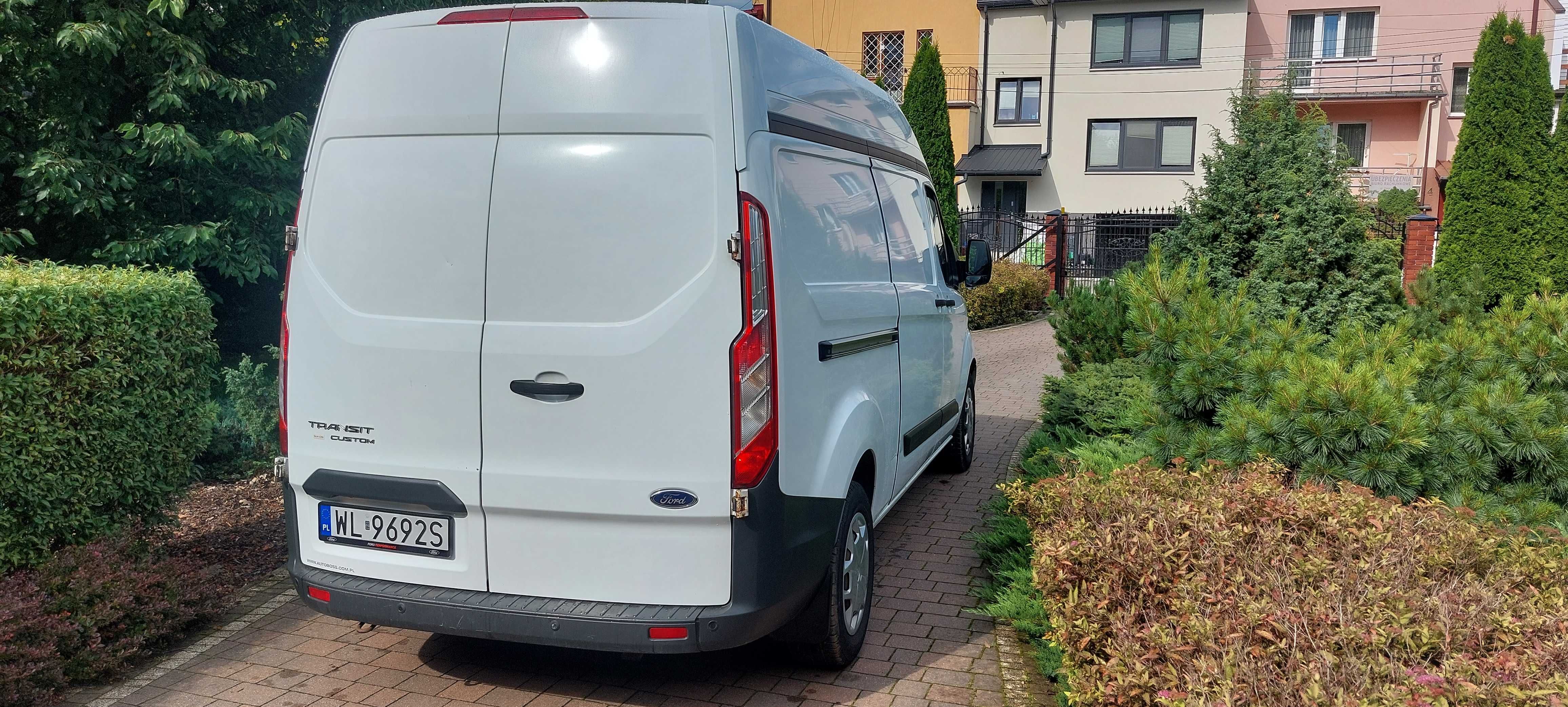 FORD Transit Custom 170KM  L2H2 2017  FV 23% Salon Polska