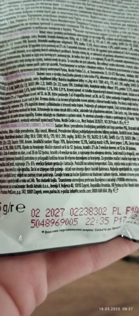 Purina pro plan kitten dla kociąt i młodych kotów