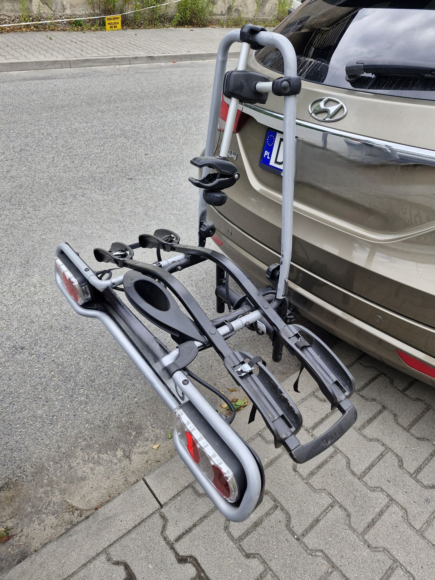 Thule EuroRide bagażnik na hak na 2 rowery mocowanie Brink