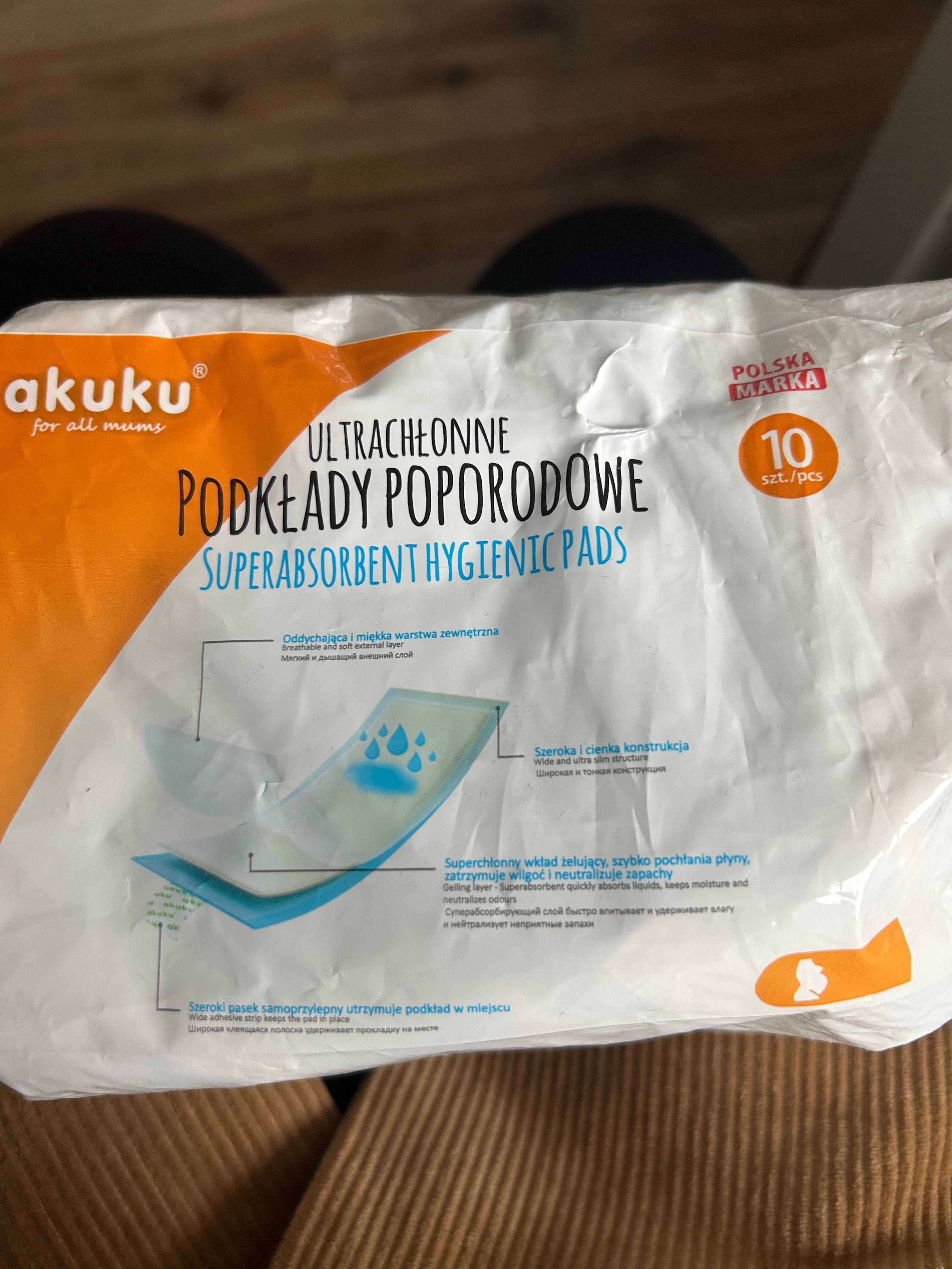 Podkłady poporodowe akuku