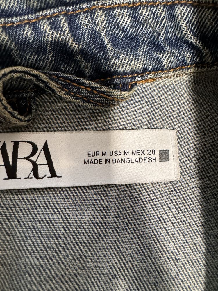 Джинсова куртка ZARA M