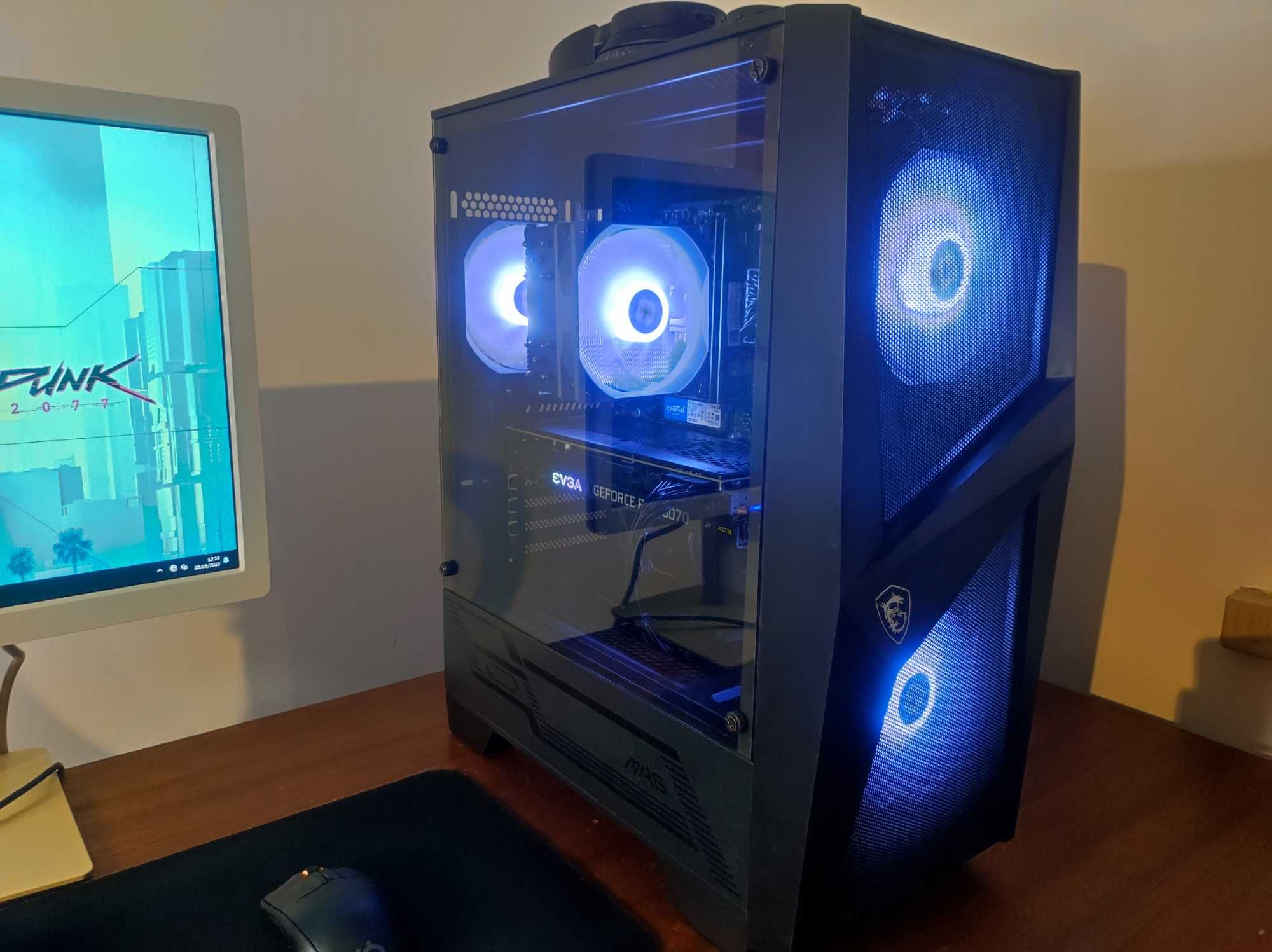 PC Gaming Ryzen 5500 4.2GHz / RTX 3070 / 32GB 3200 / RGB / 1TB NVMe